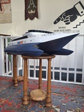 Vintage Late 20th Century Ships Designers/Engineers Scale Model Of A Seacat. 