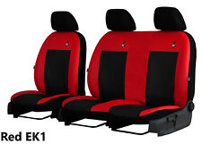FORD TRANSIT Mk7 2006-2013 ARTIFICIAL LEATHER TAILORED FRONT SEAT COVERS