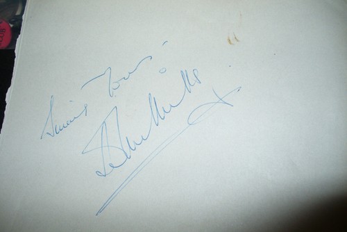 Zulu dawn autograph john - zulu,