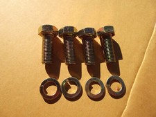 FORD ESCORT MK1/MK2 RS2000 GEARBOX BELLHOUSING MOUNTING BOLTS X 4 RE ZINC PLATED