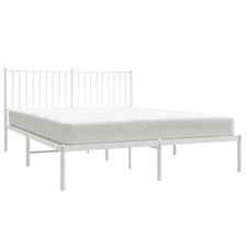 Metal Bed Frame with Headboard