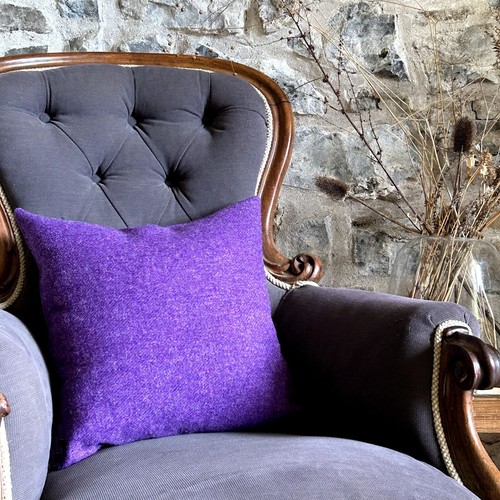 Harris tweed thistle - tweed, 45cm/18"