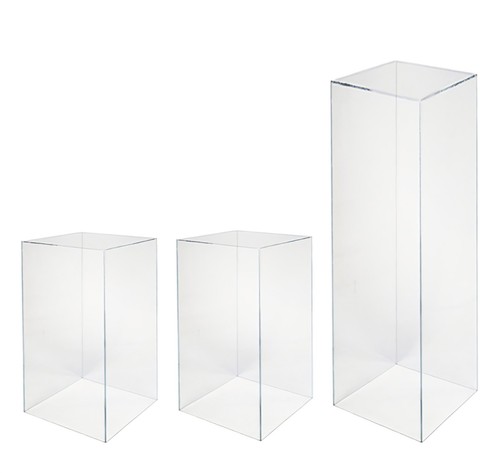 Set clear acrylic - set,