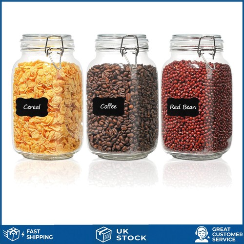 Square glass jars - square, with