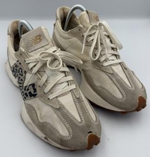 New Balance Women's 327 Sneakers Beige with Leopard Print Accent UK 6 