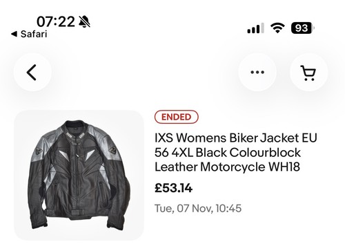 Ixs womens biker jacket 56 - jacket, eu