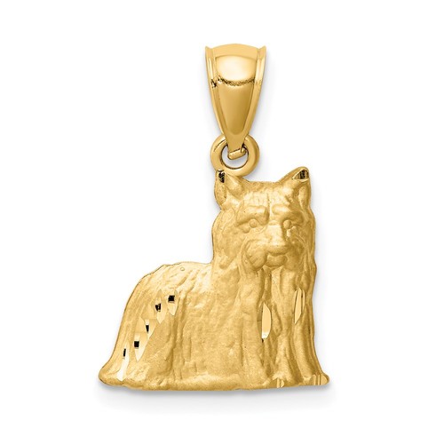 14k yellow gold diamond cut - 14k, diamond-cut