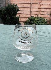 COURVOISIER COGNAC BRANDY NAPOLEON VINTAGE COLLECTOR'S GLASS