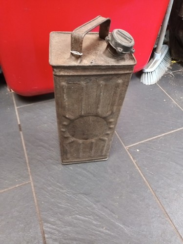 Gallon petrol can vintage - petrol,