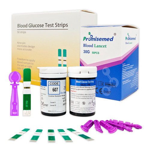 Blood glucose test - strips, x