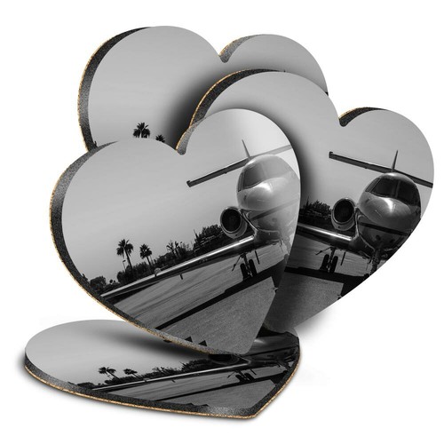 Heart mdf coasters - heart,