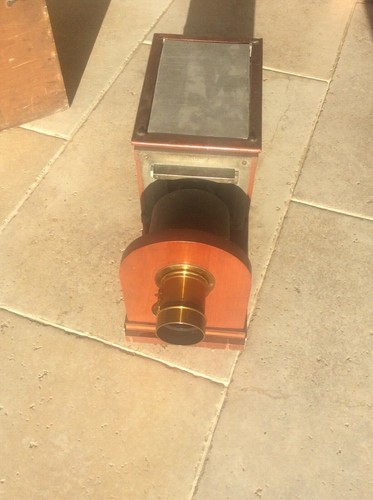 French magic lantern projector - french,