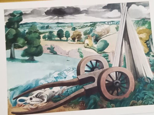Vintage art view postcard - vintage,