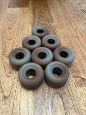 ORIGINAL 90s Two Tone Sims Street Snake Quad Rollerskate Wheels