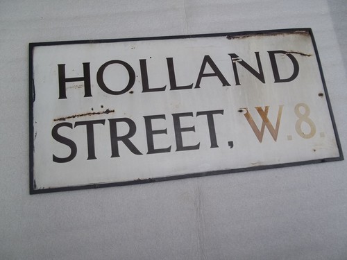 Vintage holland street - "holland,