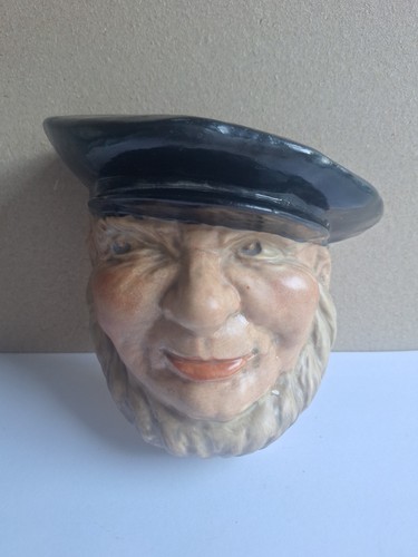 Grays pottery fisherman wall - pottery,