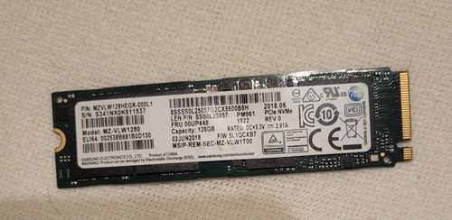 Samsung 128gb ssd pm961 2 - samsung,