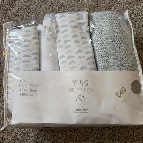 Mothercare cotbed starter set - mothercare,