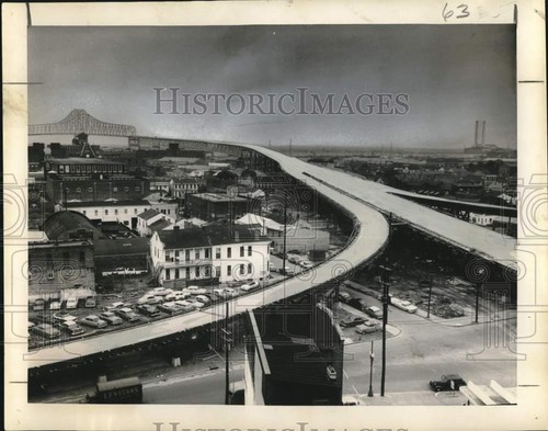 1958 press photo main approach - photo,