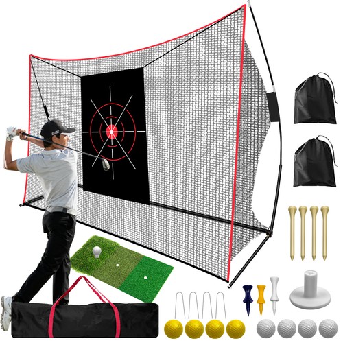 Golf practice net - net, ft