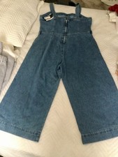 ladies denim dungarees