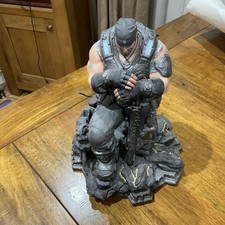Gears Of War 3 Marcus Fenix Statue Model Epic Collectors Edition Xbox 11" Rare 