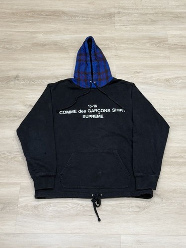 Supreme cdg shirt plaid - cdg,