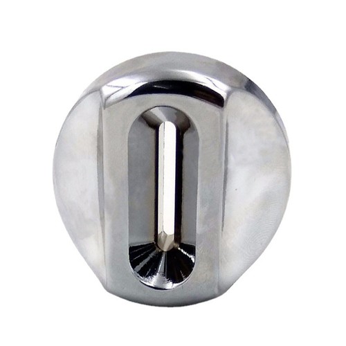 Alloy round coin entry slot - alloy,