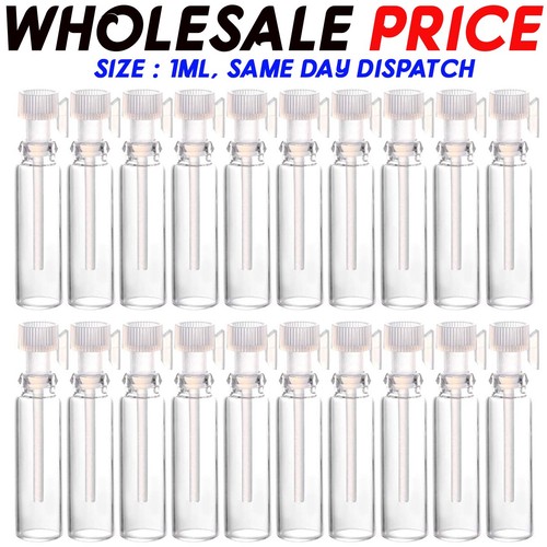 Empty small glass perfume - empty,