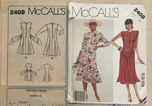 Mccall 2408 sewing - mccall’s, pattern