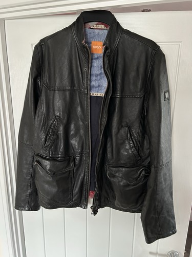 Hugo boss black leather - boss,