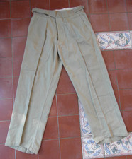 Original WW2 era British Army Khaki Drill KD Gurkha Trousers Desert Uniform