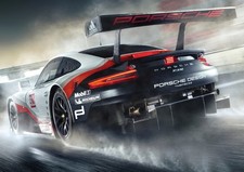 Porsche 911 RSR Poster Print