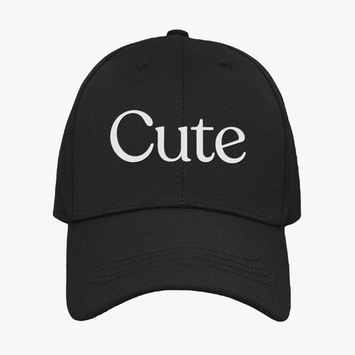 Cute text cap - cap, sassy
