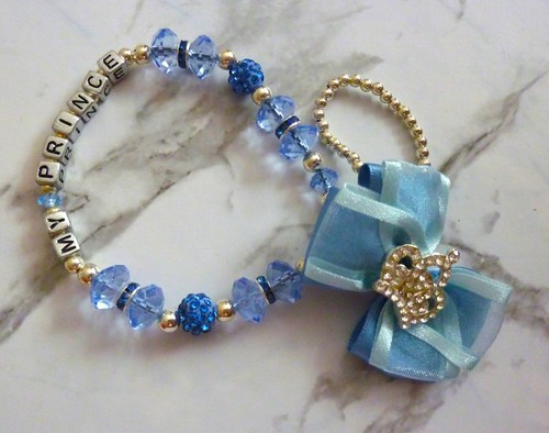 Blue silver prince crown - blue, my