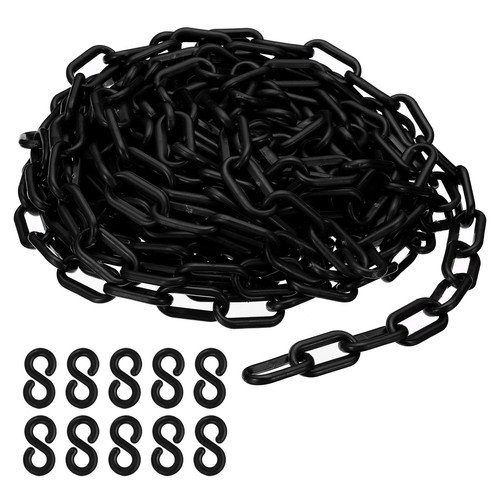 Plastic chain black - plastic,