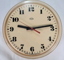 Smiths Timecal Wall Clock Vintage Retro Kitsch Quartz Industrial Style 