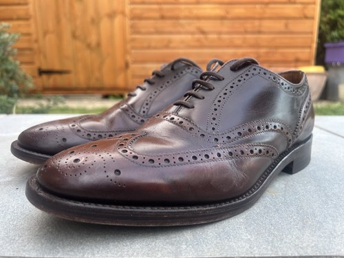 Loake leather brogue - loake,