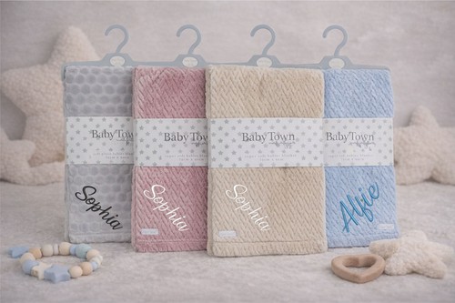 Personalised baby super soft - personalised,