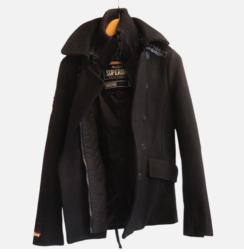 Superdry navy label peacoat - -,