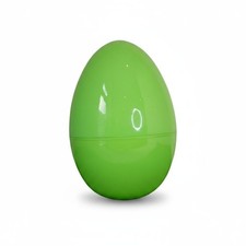 Extra Large 12" Green Reuseable Fillable Plastic Egg Christmas / Easter