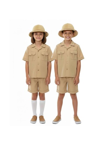 Kids explorer costume - explorer, safari
