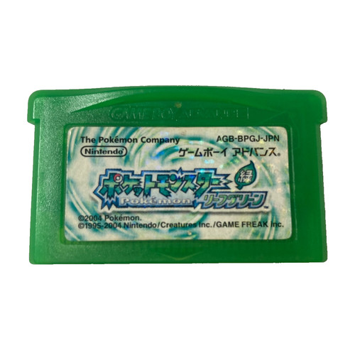 Pokemon leaf green nintendo - leaf,