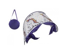 Pop Up Magical Unicorn Bed Canopy Night Dream Screen Bed Tunnel Tent Age 3+