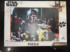 STAR WARS - 1000 PUZZLE -Disney -The Mandalorian And Baby Yoda (See Description)