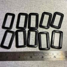 Pair Of YKK Plastic D Ring Ring Clasps 30mm