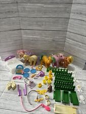 G1 My Little Pony MLP  5 Ponies Stables Asscessories 