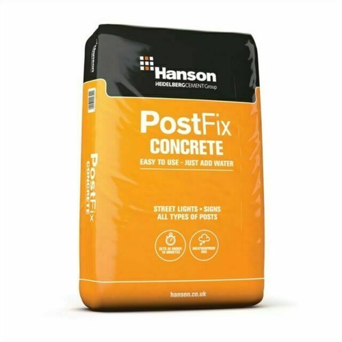 Hanson postfix concrete - concrete, fence