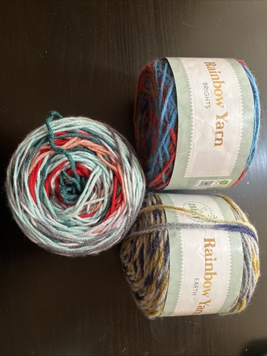 Variegated yarn 2x100g aldi - variegated,
