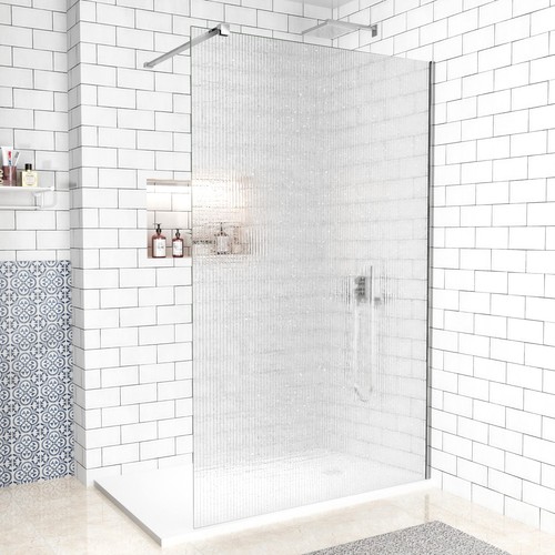 Wet room shower - shower, in
